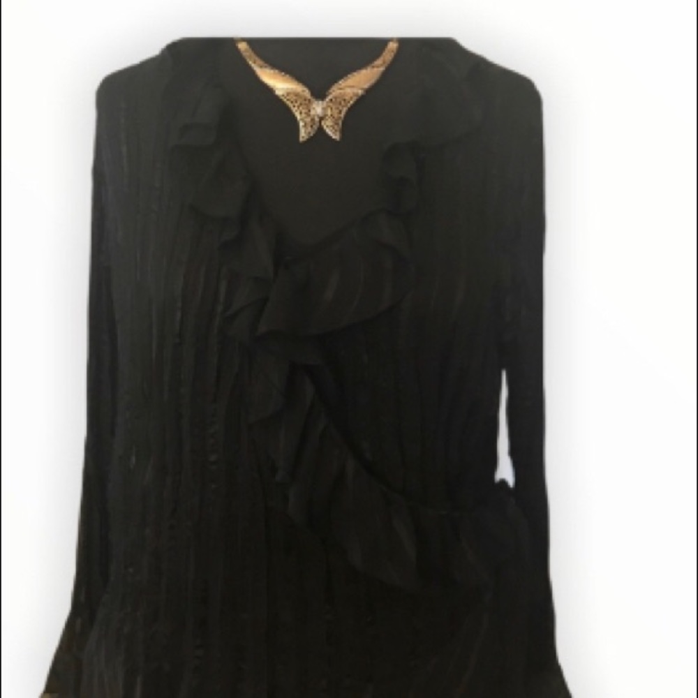 NY Collection Woman’s blouse black